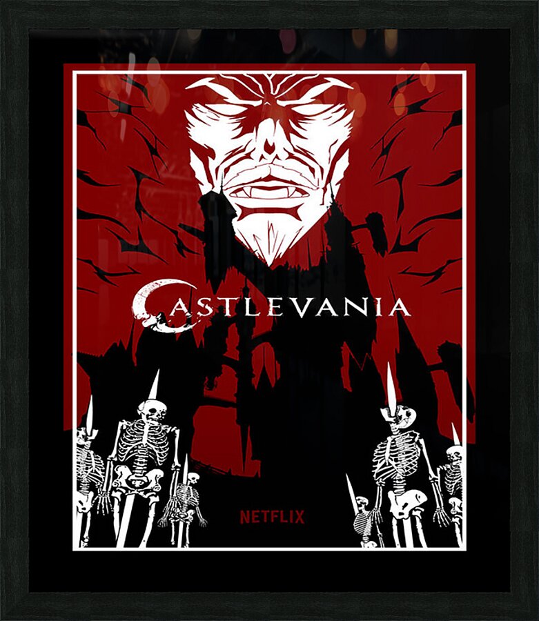 Castlevania 4 Picture Frame print