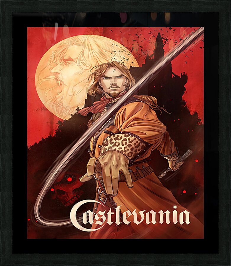 Castlevania 7 Picture Frame print