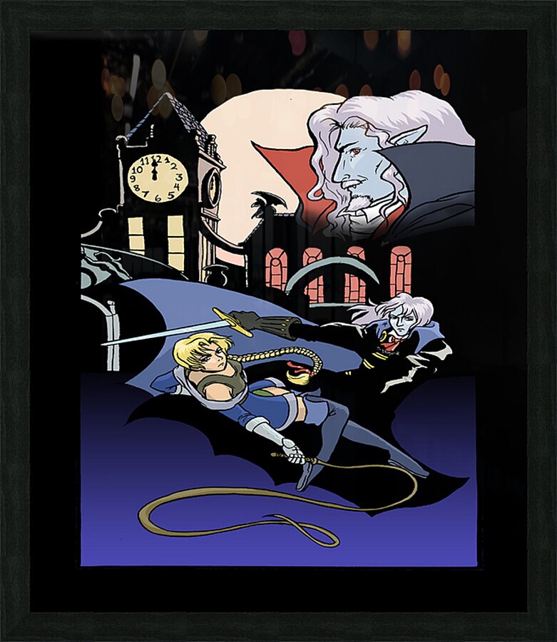 Castlevania 8 Picture Frame print