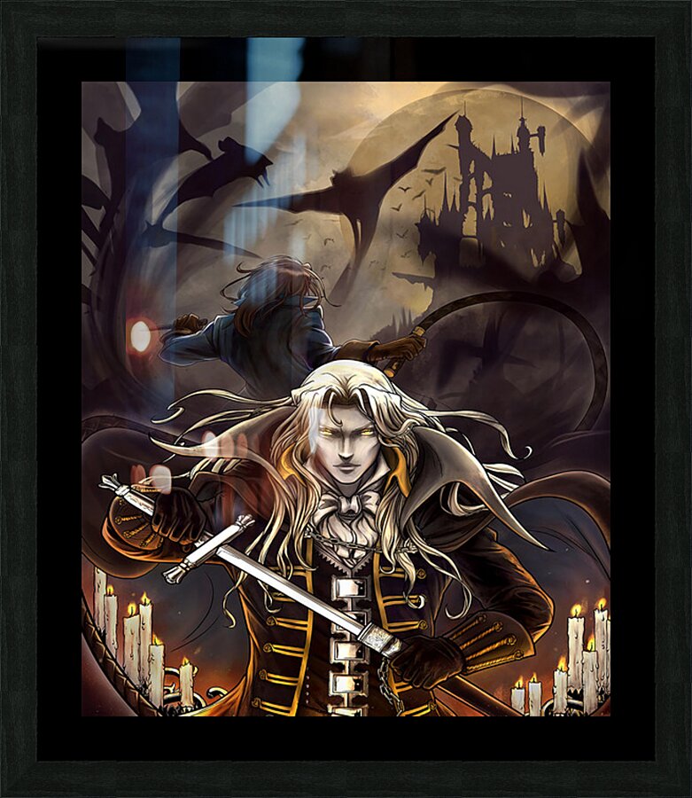 Castlevania 9 Picture Frame print