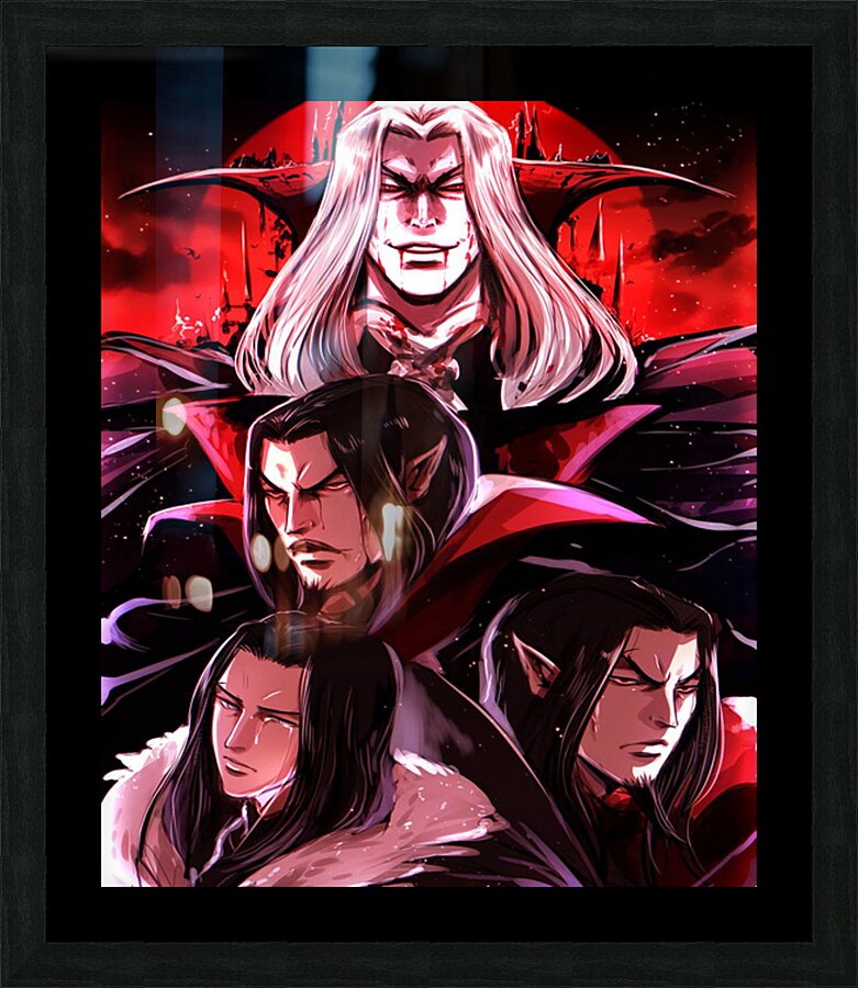 Castlevania 10 Picture Frame print