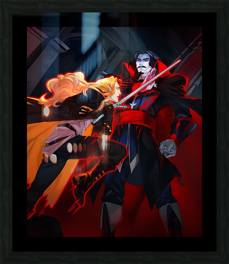 Castlevania 12 Picture Frame print