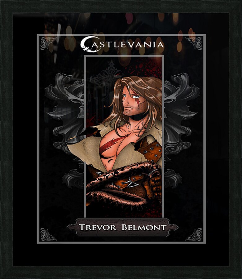 Castlevania 14 Picture Frame print