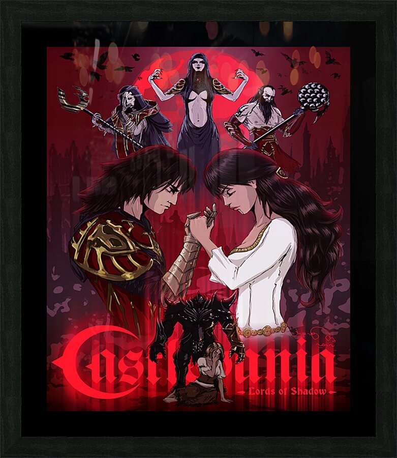 Castlevania 15 Picture Frame print