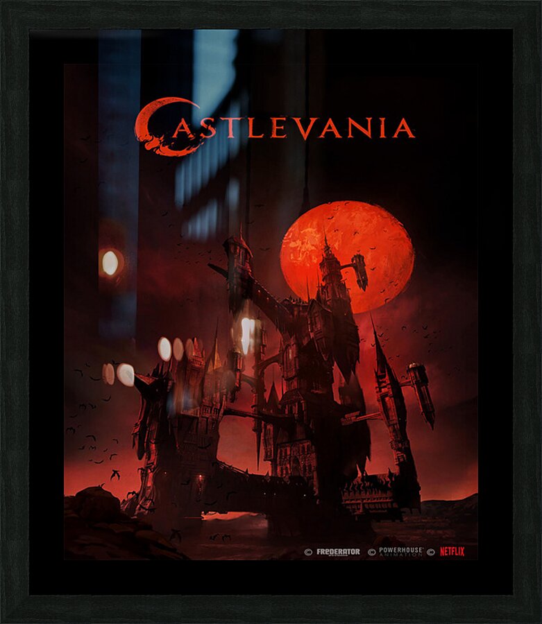 Castlevania 19 Picture Frame print