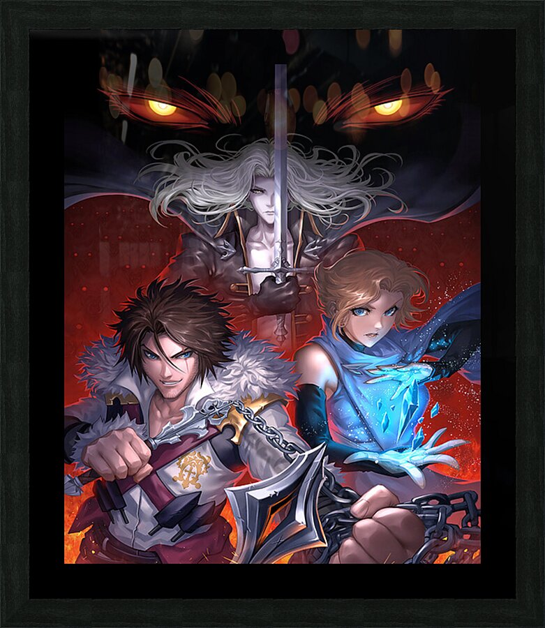 Castlevania 20 Picture Frame print