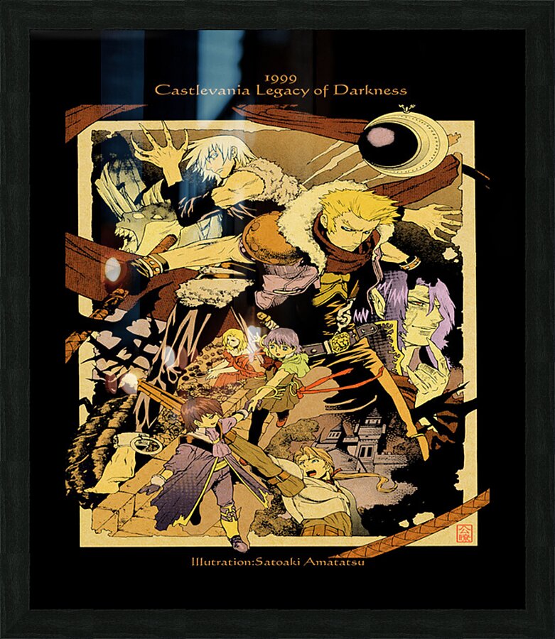Castlevania 22 Picture Frame print