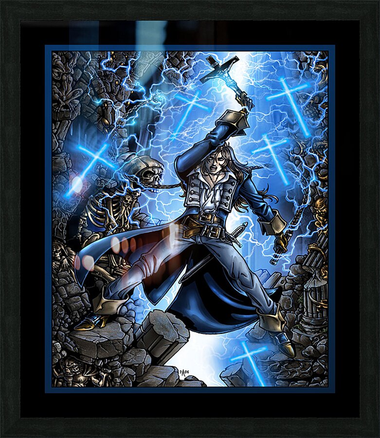 Castlevania 28 Picture Frame print
