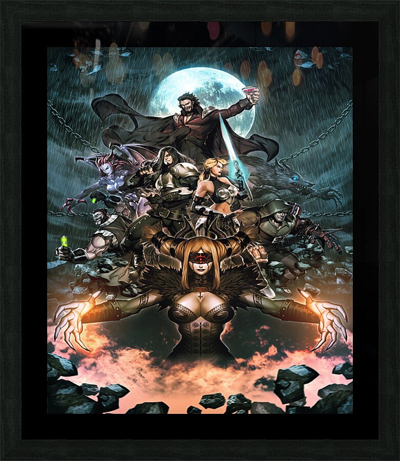 Castlevania 31 Picture Frame print