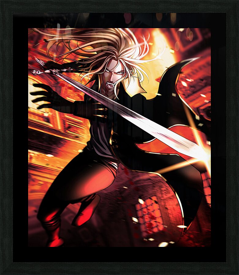 Castlevania 34 Picture Frame print