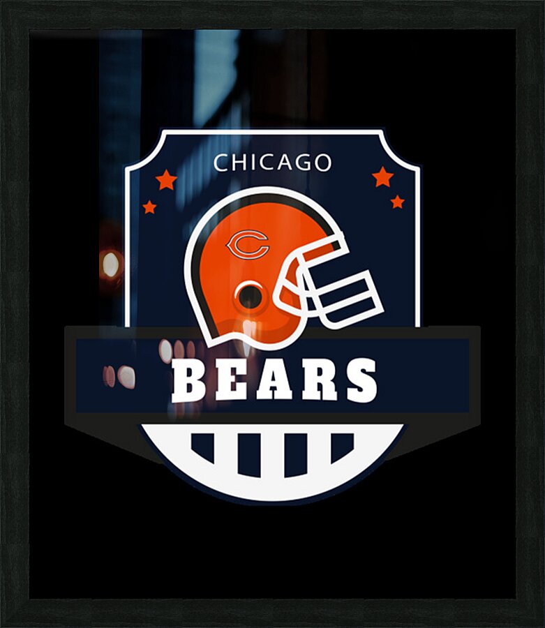 Chicago Bears 1 Picture Frame print