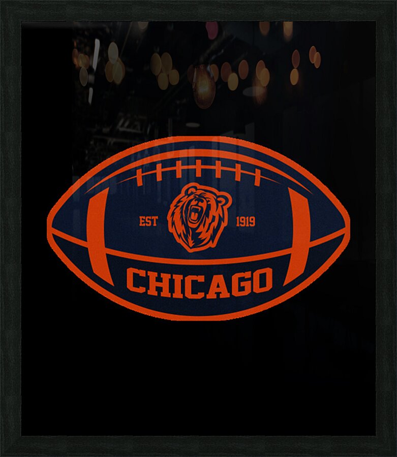Chicago Bears 7 Picture Frame print