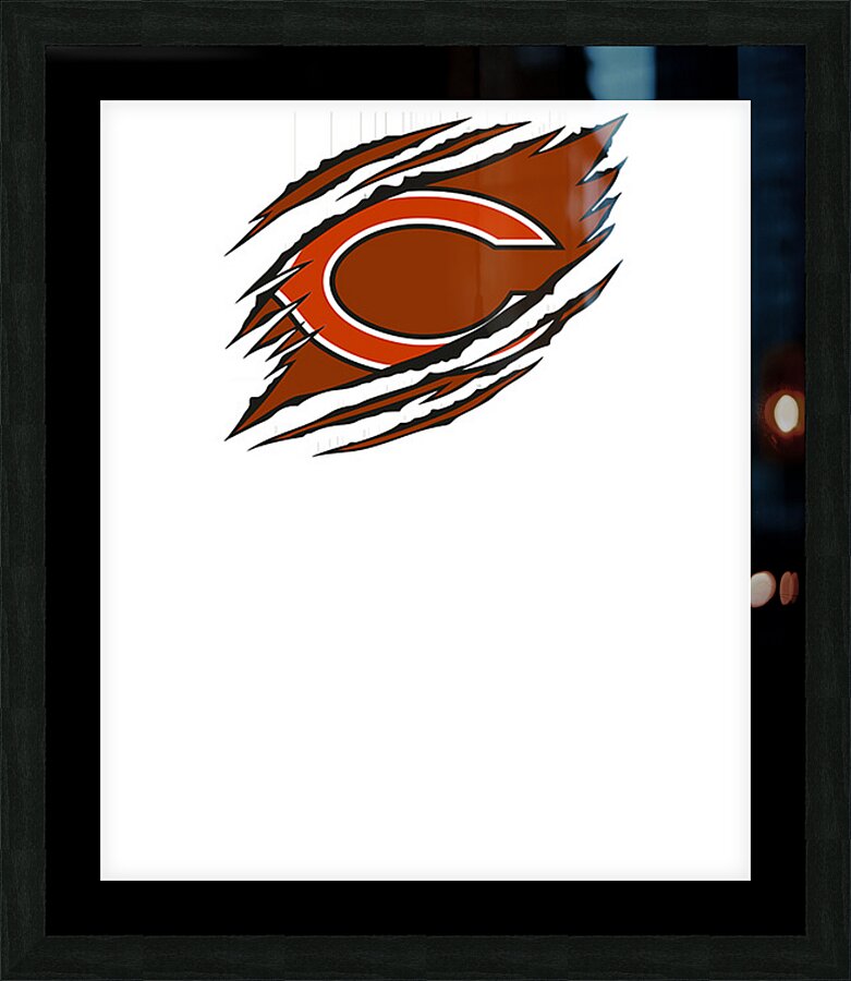 Chicago Bears 9 Picture Frame print