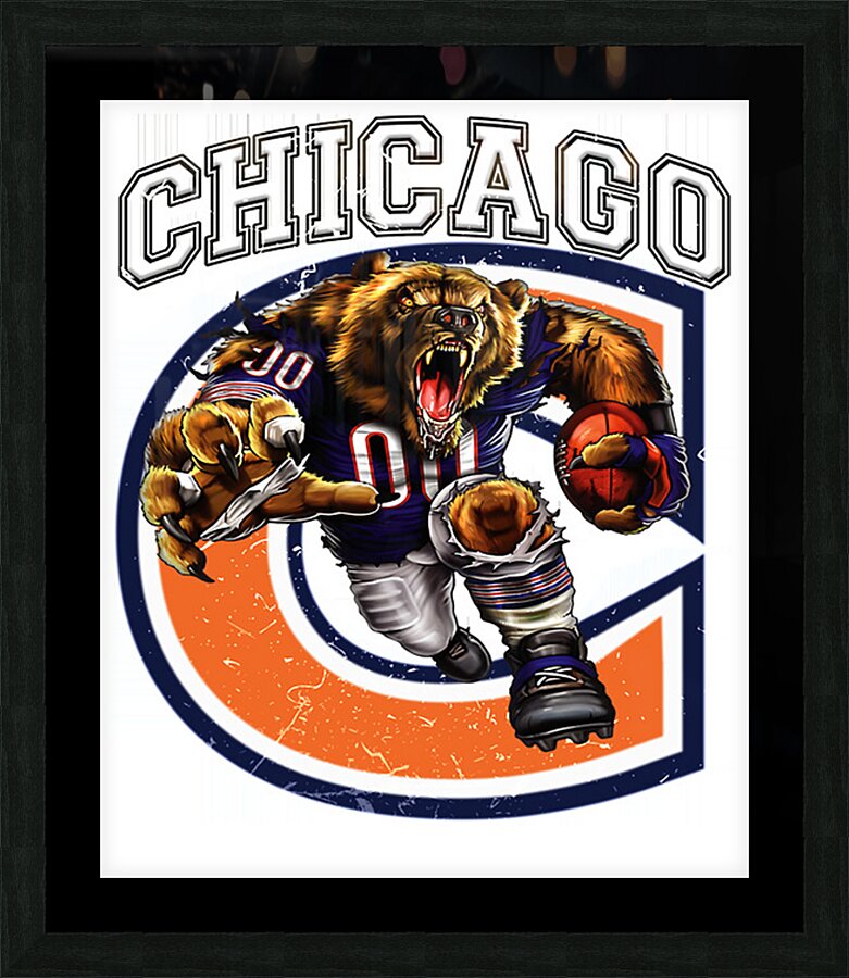 Chicago Bears 15 Picture Frame print