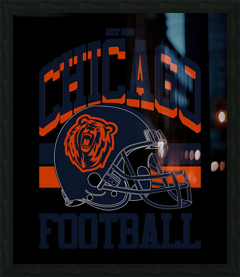 Chicago Bears 21 Picture Frame print