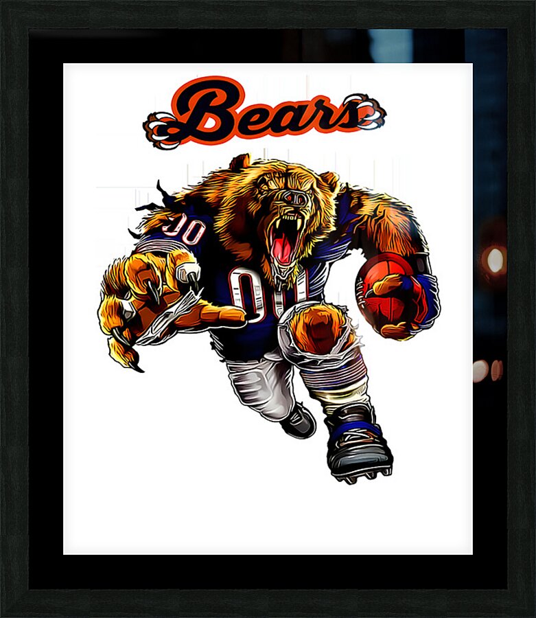 Chicago Bears 22 Picture Frame print