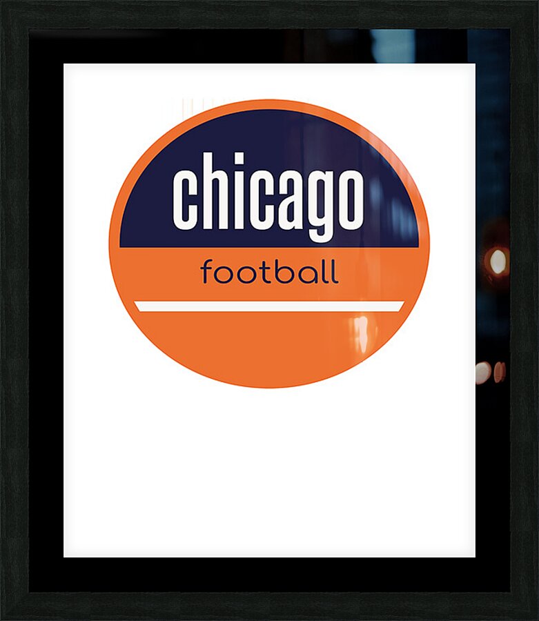 Chicago Bears 24 Picture Frame print
