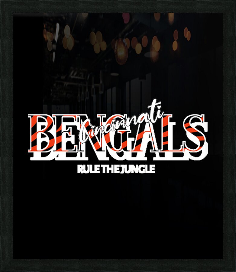 Cincinnati Bengals 4 Picture Frame print