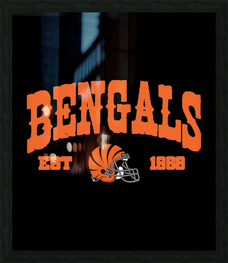 Cincinnati Bengals 9 Picture Frame print