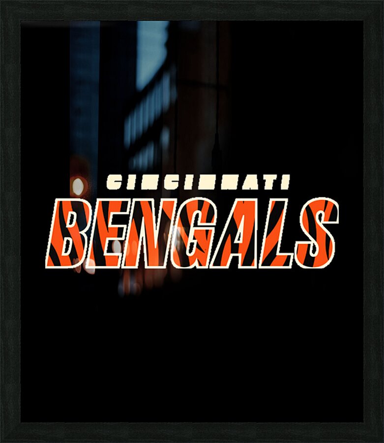 Cincinnati Bengals 10 Picture Frame print