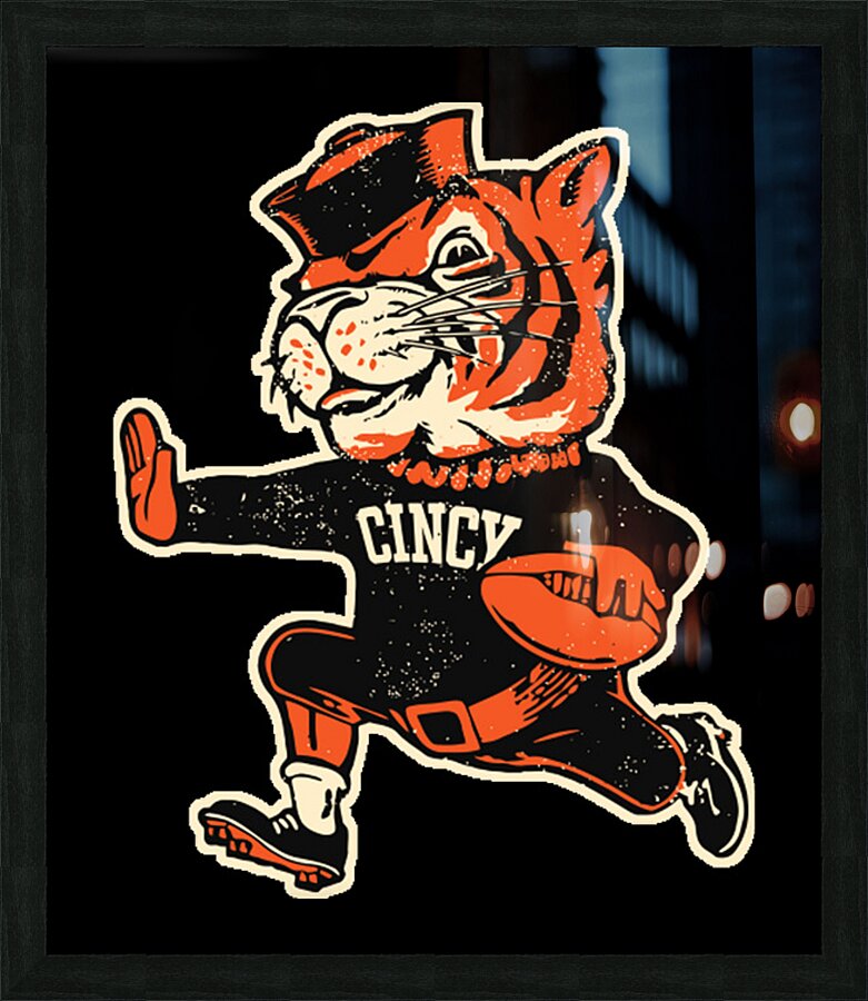 Cincinnati Bengals 17 Picture Frame print
