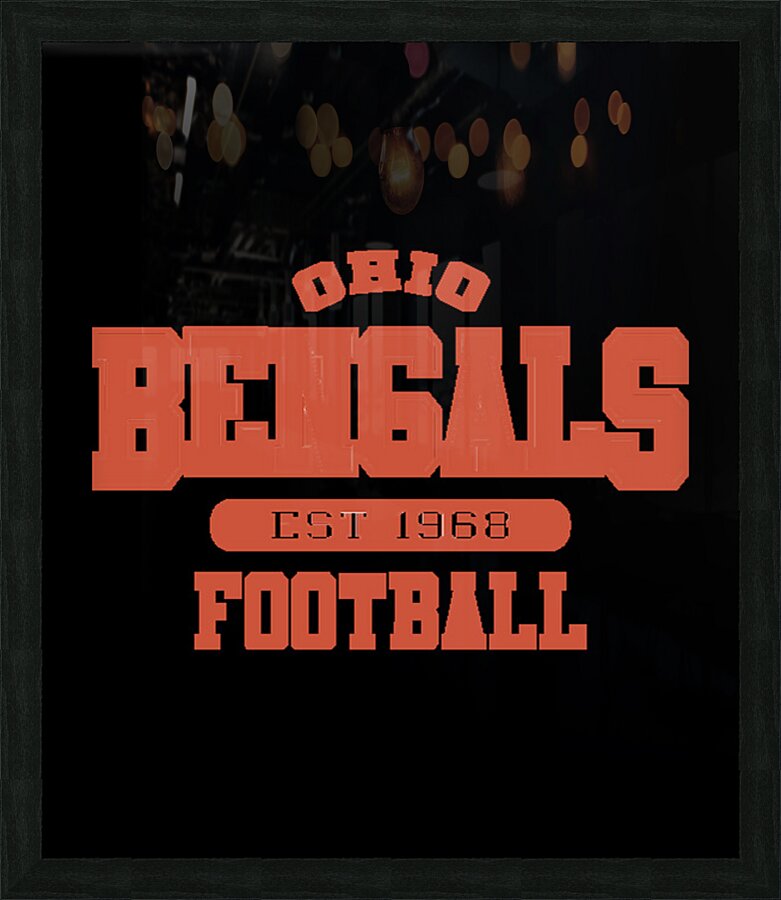 Cincinnati Bengals 21 Picture Frame print