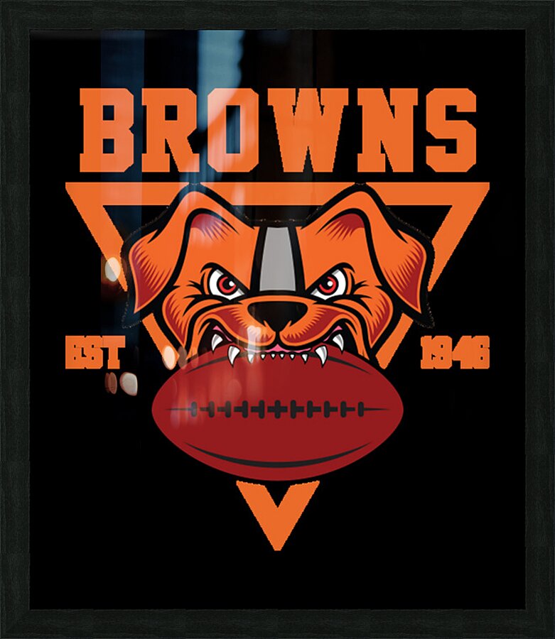Cleveland Browns 21 Picture Frame print