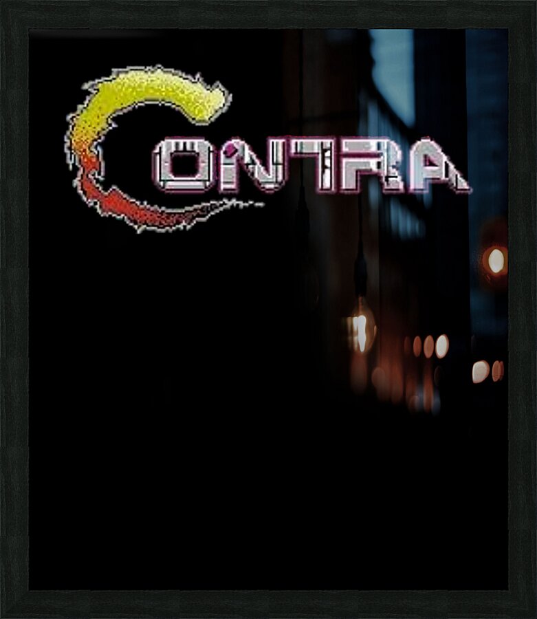 Contra 3 Picture Frame print