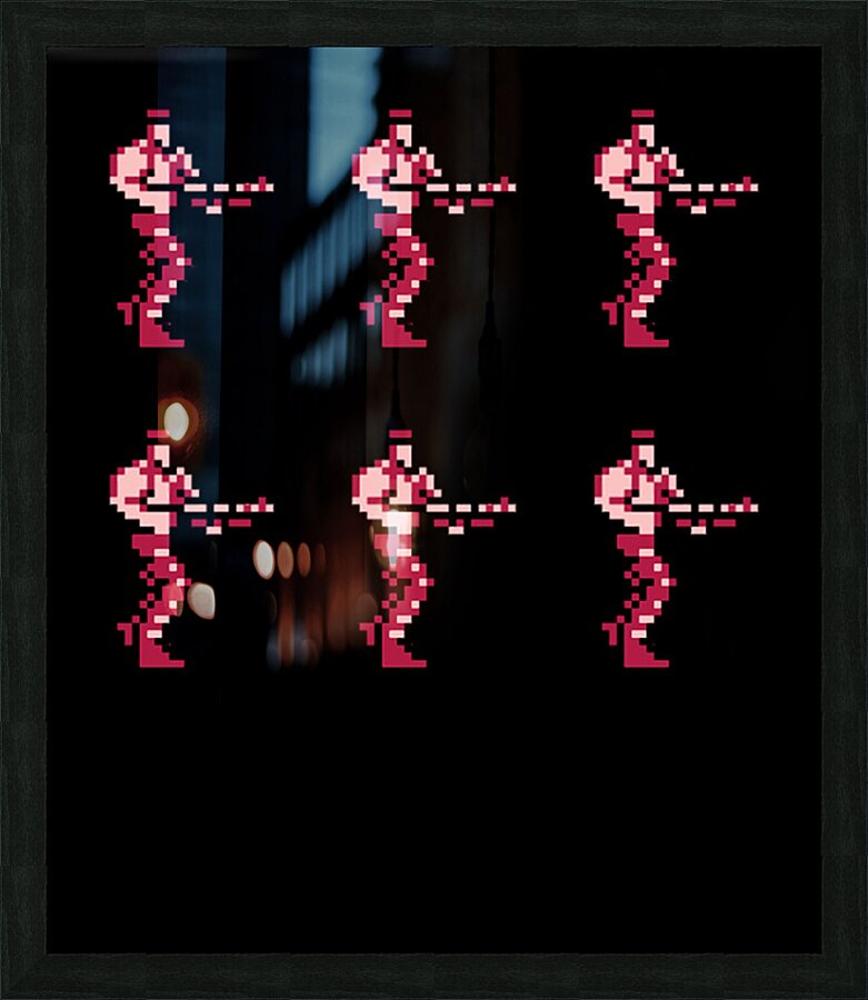 Contra 6 Picture Frame print
