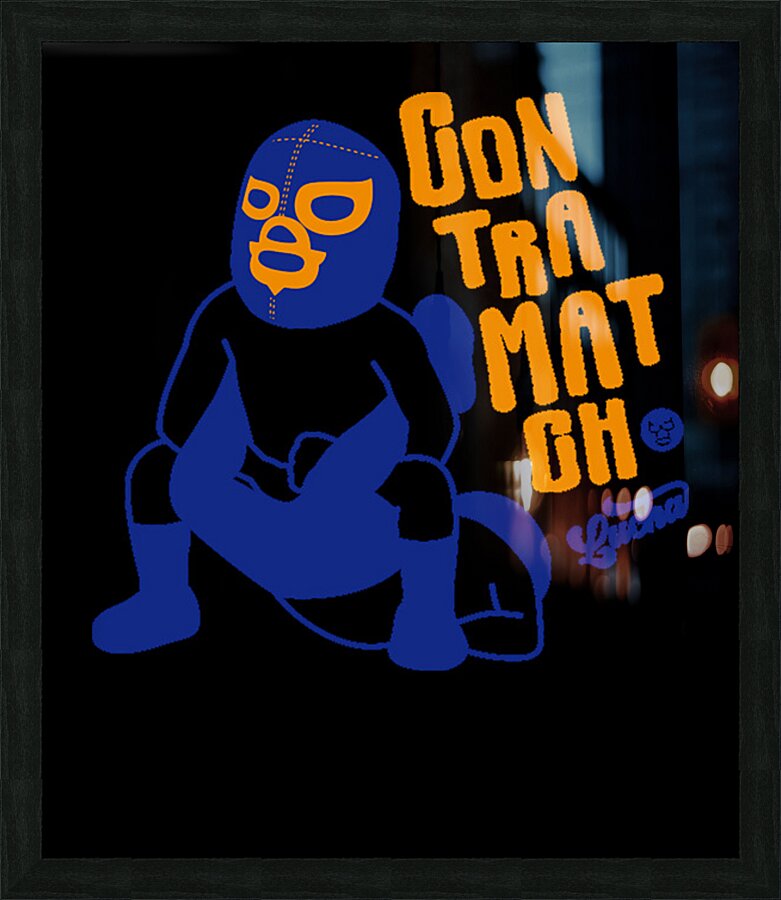 Contra 10 Picture Frame print