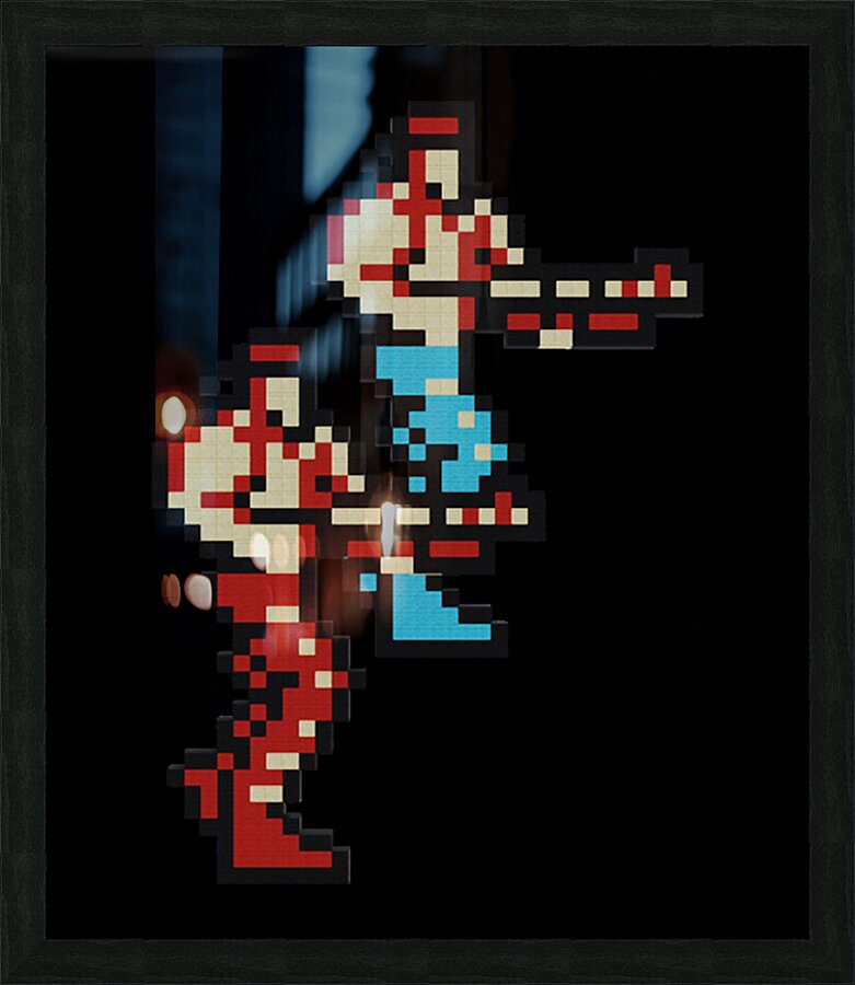 Contra 19 Picture Frame print