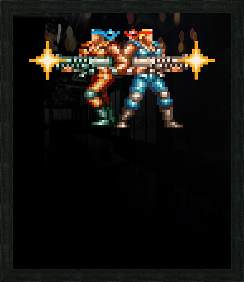 Contra 23 Picture Frame print