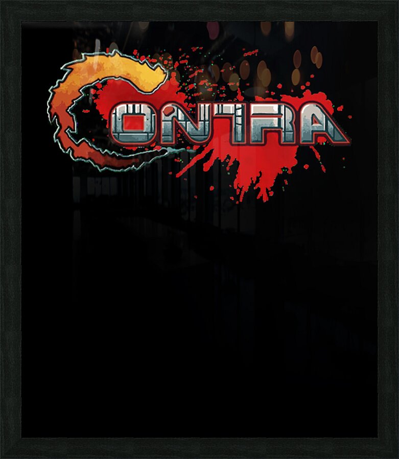 Contra 24 Picture Frame print