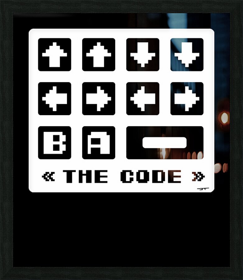 Contra 25 Picture Frame print