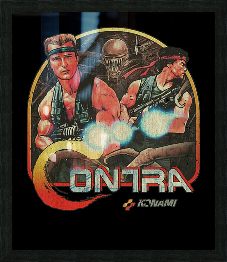Contra 27 Picture Frame print