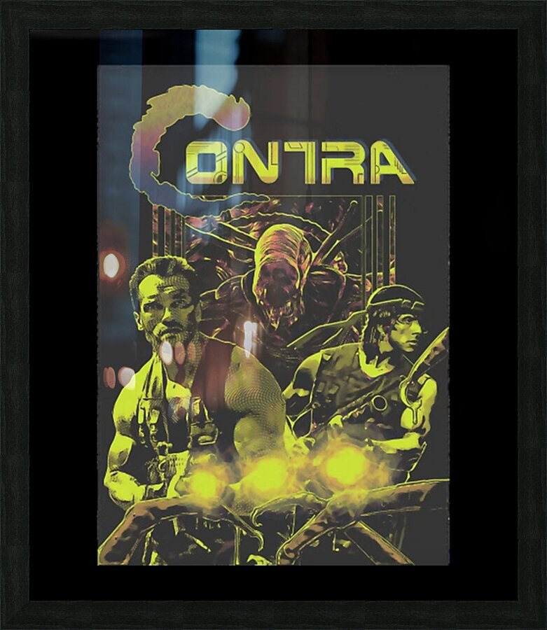 Contra 29 Picture Frame print