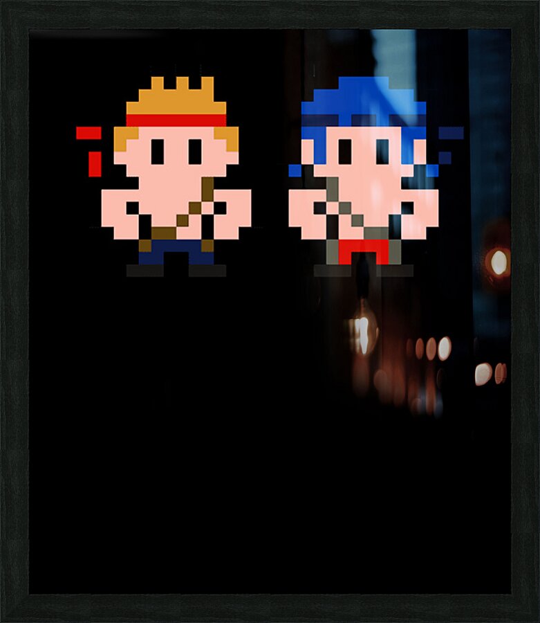 Contra 38 Picture Frame print