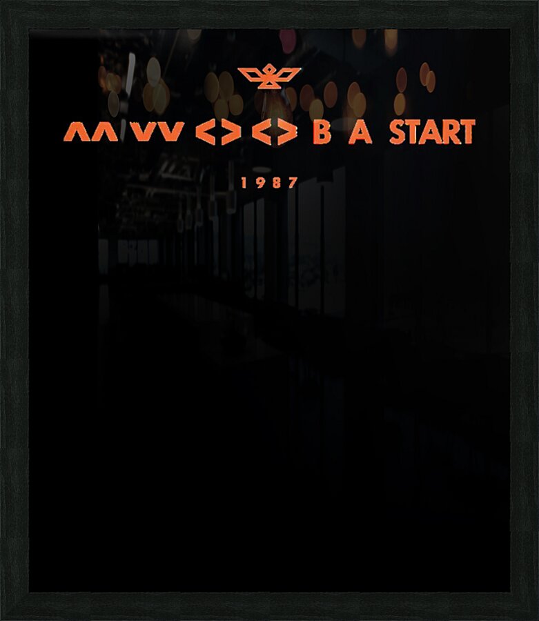 Contra 48 Picture Frame print