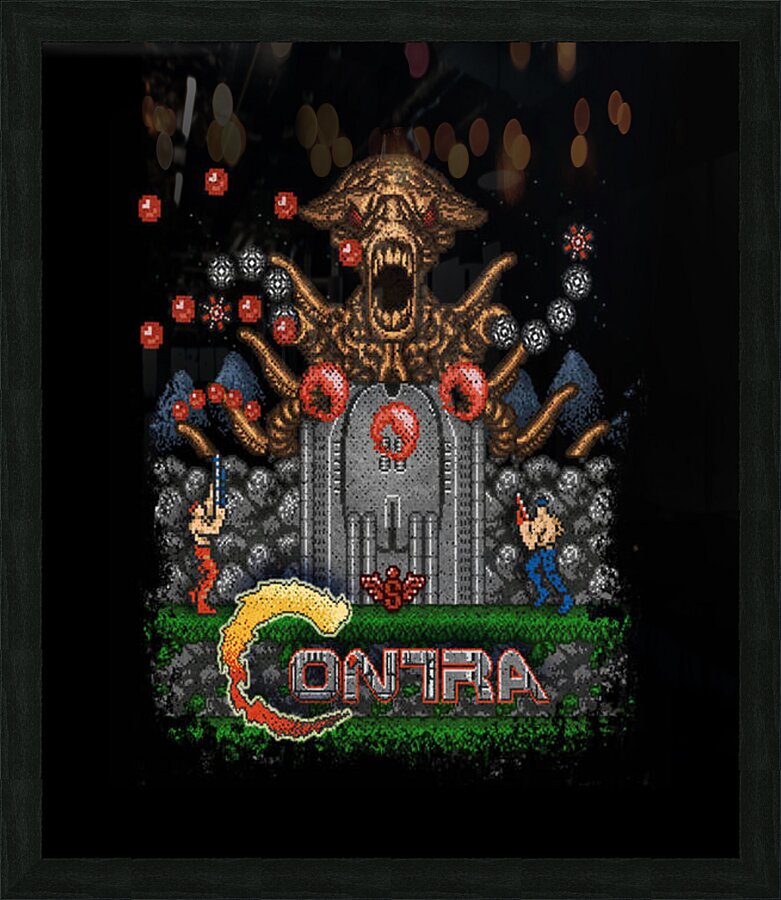 Contra 13 Picture Frame print