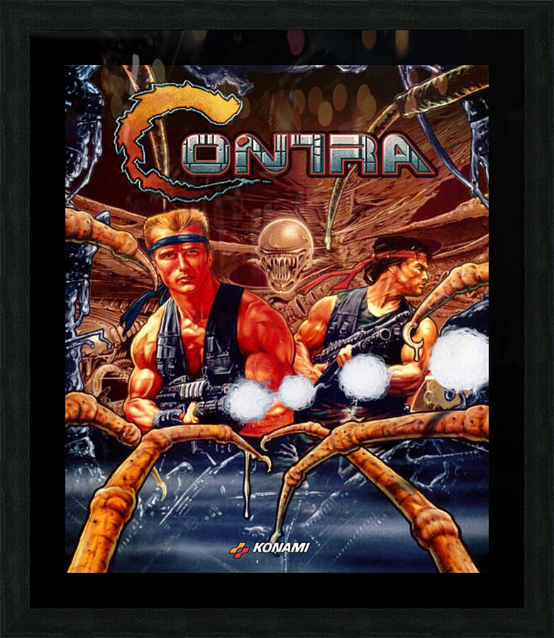 Contra 28 Picture Frame print