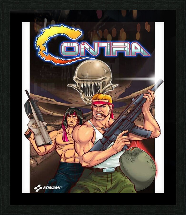 Contra 30 Picture Frame print