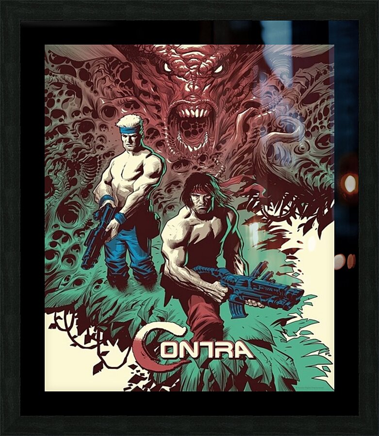 Contra 31 Picture Frame print