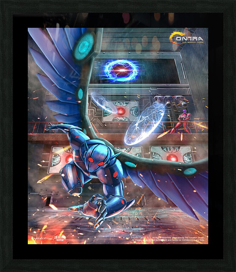 Contra 32 Picture Frame print