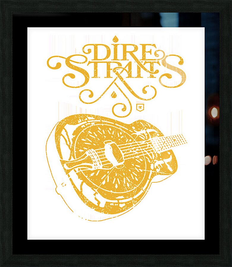 Dire Straits 6 Picture Frame print