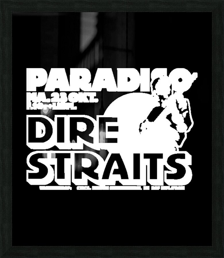 Dire Straits 8 Picture Frame print