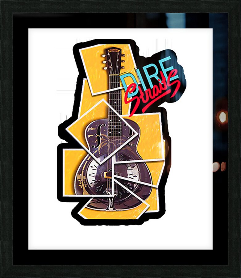 Dire Straits 10 Picture Frame print