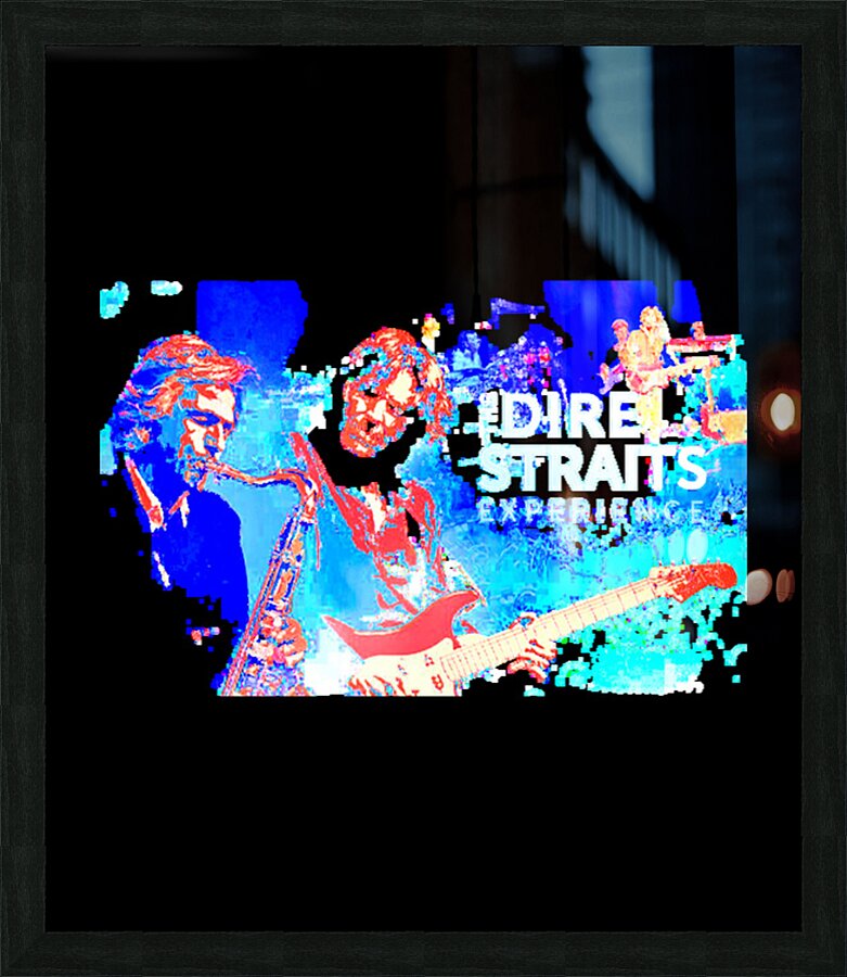 Dire Straits 11 Picture Frame print