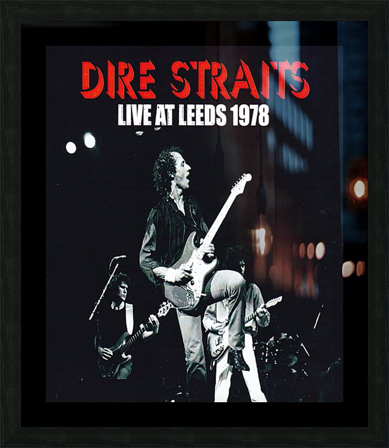 Dire Straits 13 Picture Frame print