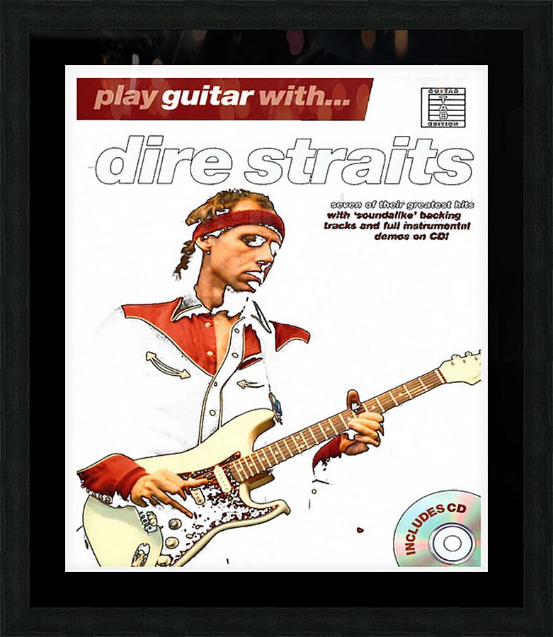 Dire Straits 15 Picture Frame print