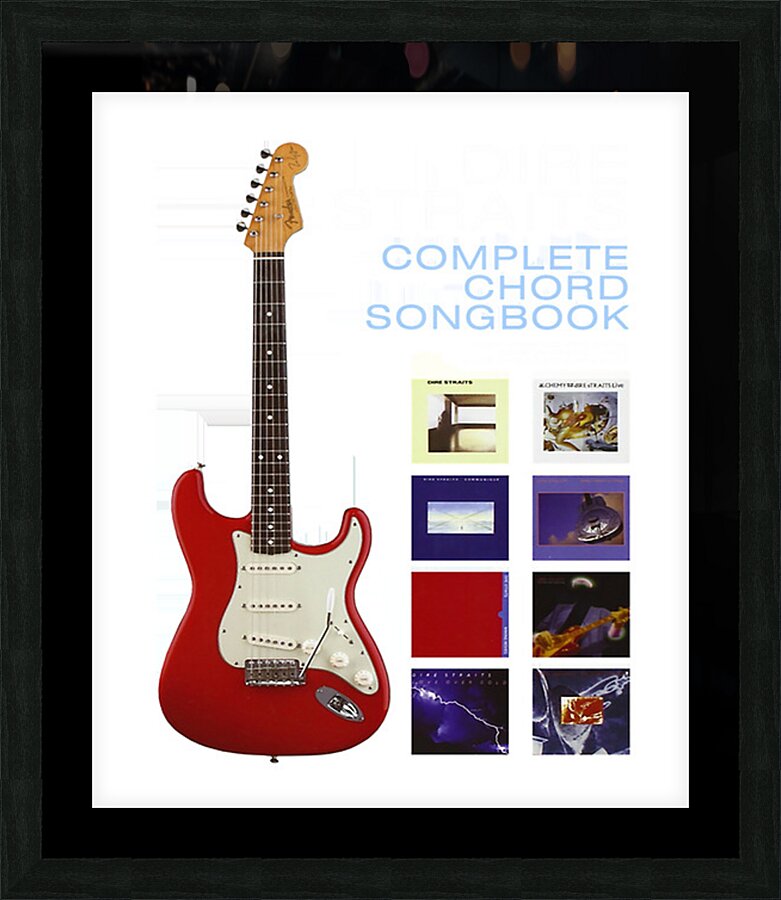 Dire Straits 16 Picture Frame print